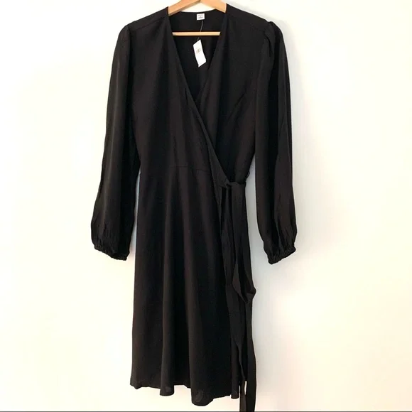 black mini dress a line Ria Twist Back Mini Dress